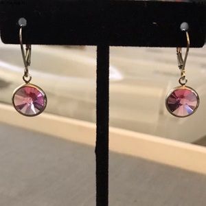 BN Southhill Designs Pink Drop Earrings